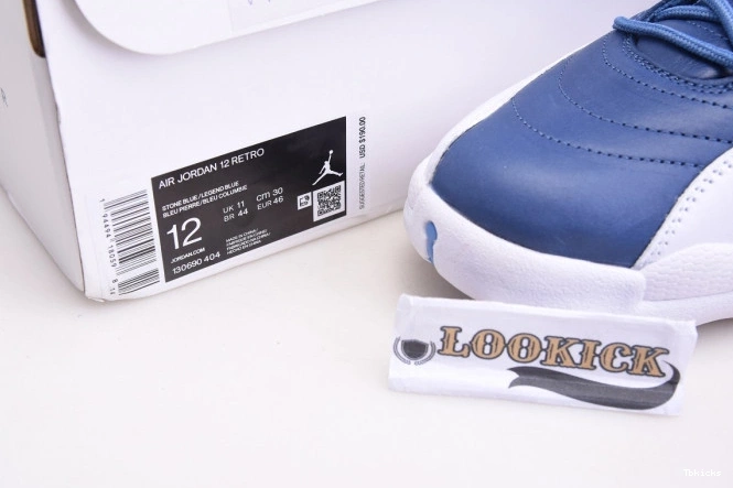 Reps TBK Stone Retro Air 12 Jordan 130690-404 Blue 0821